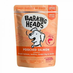 BARKING HEADS SALMON suņu konservi Lasis 300g